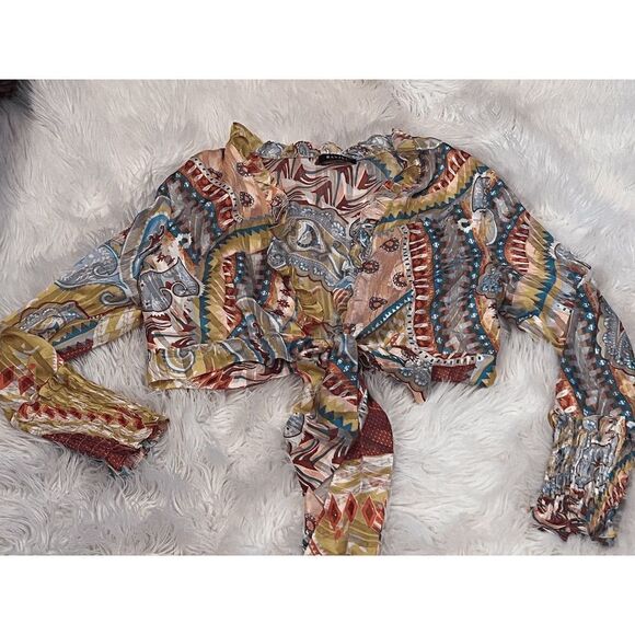 NWT BANJUL Plus Size Brunch Life Pant Set, Boho Pant Set Size 3X - Picture 4 of 7